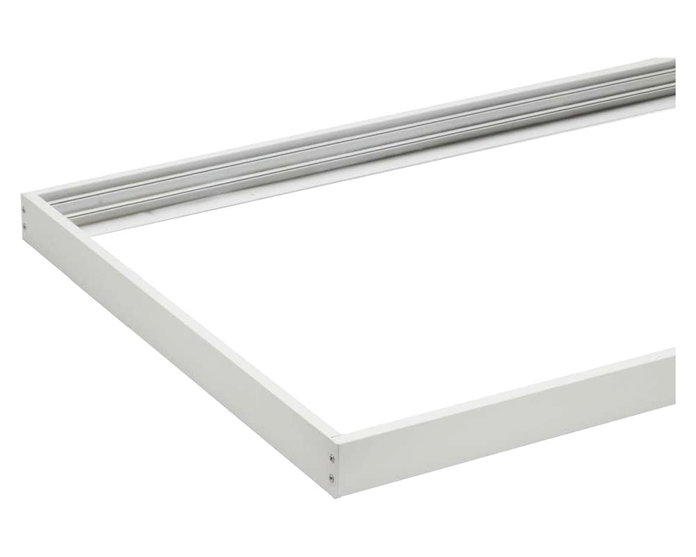 Fixer panneau LED sans encastrer avec le kit surface 60x120 Roblan