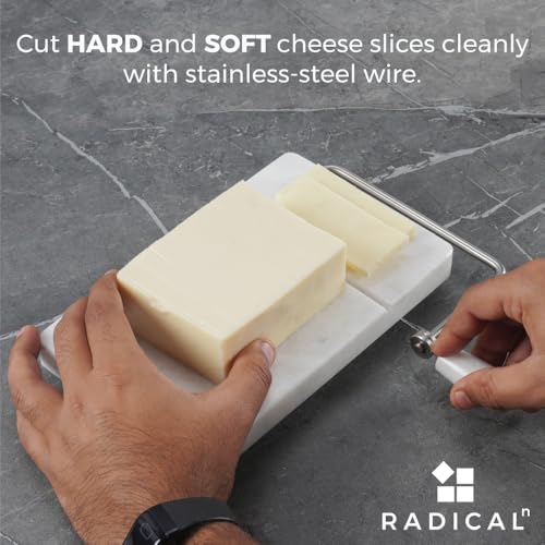 Radicaln Marble Cheese Slicer for Block Cheese, 8 Inch Cheese Cutter by Radicaln - Used condition - Image 3
