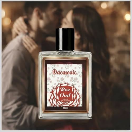 Image of Daemonic Roz Oud Perfume for Men & Women - Long Lasting Luxury Oud & Rose Fragrance | Premium Eau De Parfum
