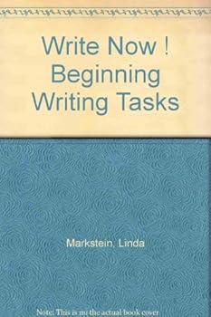 Paperback Write Now ! Beginning Writing Tasks Book