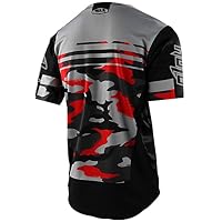 Herren Mountainbike MTB Top Kurzarm Atmungsaktiv Bequem Weich Feuchtigkeitstransport Radtrikot?Kurzarmtrikot Für MTB Rennrad/Multisport/Fitness (Style-3,4XL) – Ansicht 3