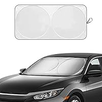 BIBIBO Parasole Auto per Parabrezza Compatibile con Ford Focus MK4 ST Line 2018-2025, Protezione Solare Pieghevole con Rivestimento Anti-UV, Alta