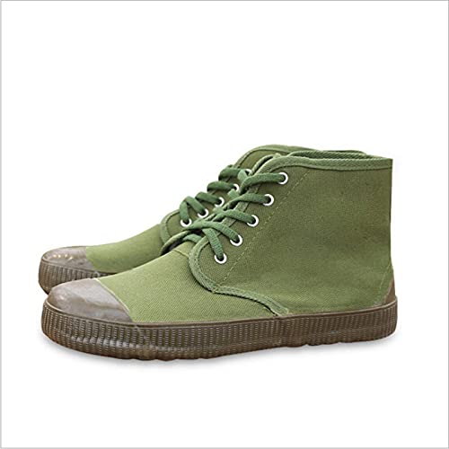 WSJT Not Fashion Men Shoes Nostalgic Army Green Casual Shoes Farmer Shoes Man Training Shoes Liberation Shoes