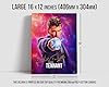 HWC Trading David Tennant Dr Who 16 x 12 inch Canvas Print Signed Autograph for TV Show Fans - Canvas Only #1