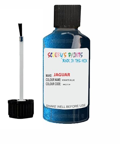 Scoobys Paints Back In The Mix Kyanite Blue Touch Up Paint For Jaguar Jmq Metallic