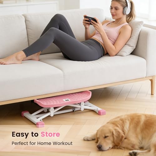 soges Balance Board Trainer with Resistance Bands & LCD Display, Ski Balancing Machine for Full Body Workout, Wobble Board Core & Cardio Stepper for Home Gym, 330 LBS Capacity - Thumbnail 5