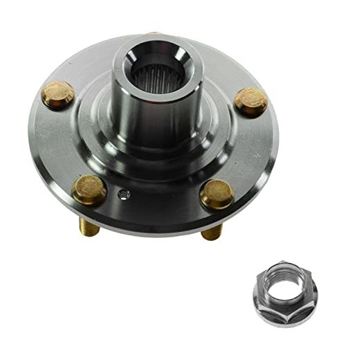 Wheel Bearing & Hub Front Lh Driver Rh Pass Pair For 03-07 Accord 2.4L At Auto #TOP5