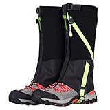 HomDSim Children Leg Gaiters Outdoor Waterproof Snow Gaiter for Kids Hiking Climbing Hunting Leg Cover Shoes Gaiters