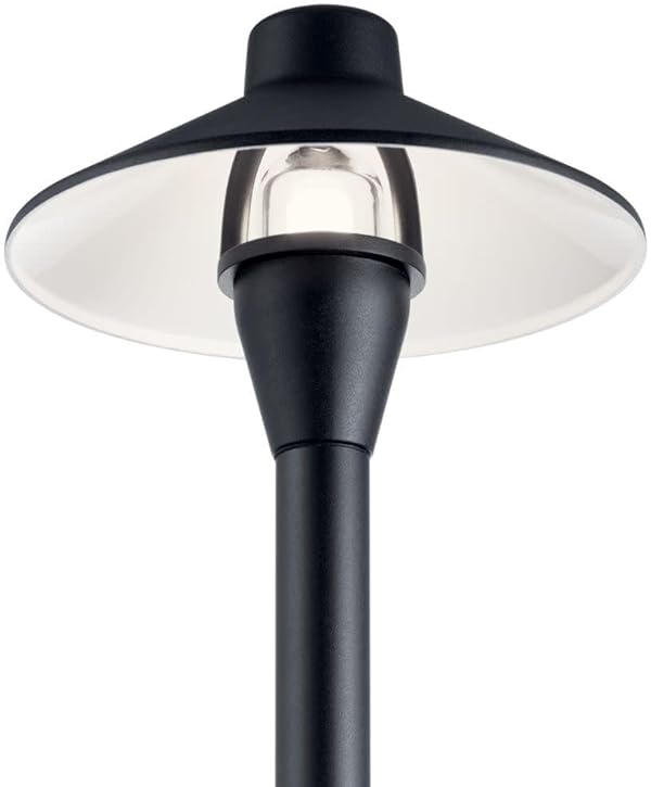 Kichler 12V Path Light in Textured Architectural Bronze, Durable Landscape Lighting, (21" H x 6.75" Dia), 15478AZT by Kichler - Image 2