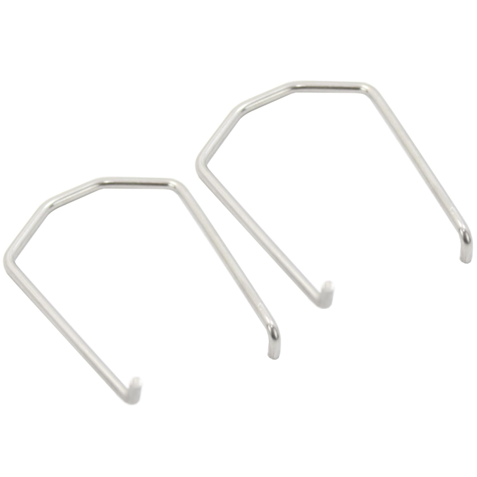 BIAREN 2X Radiator Water Hose Flange Retaining Spring Clips for Audi A3 A4 A6 TT Seat Altea Ibiza Leon Toledo Skoda Octavia Superb Fabia VW Bora Caddy Golf Polo Passat Transporter 1J0121142