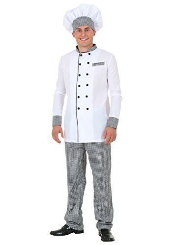 Costume de chef cuisinier panoplie déguisement adulte taille M