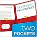 Oxford Two-Pocket Folders, Assorted Colors, Letter Size, 25 per box (57513)