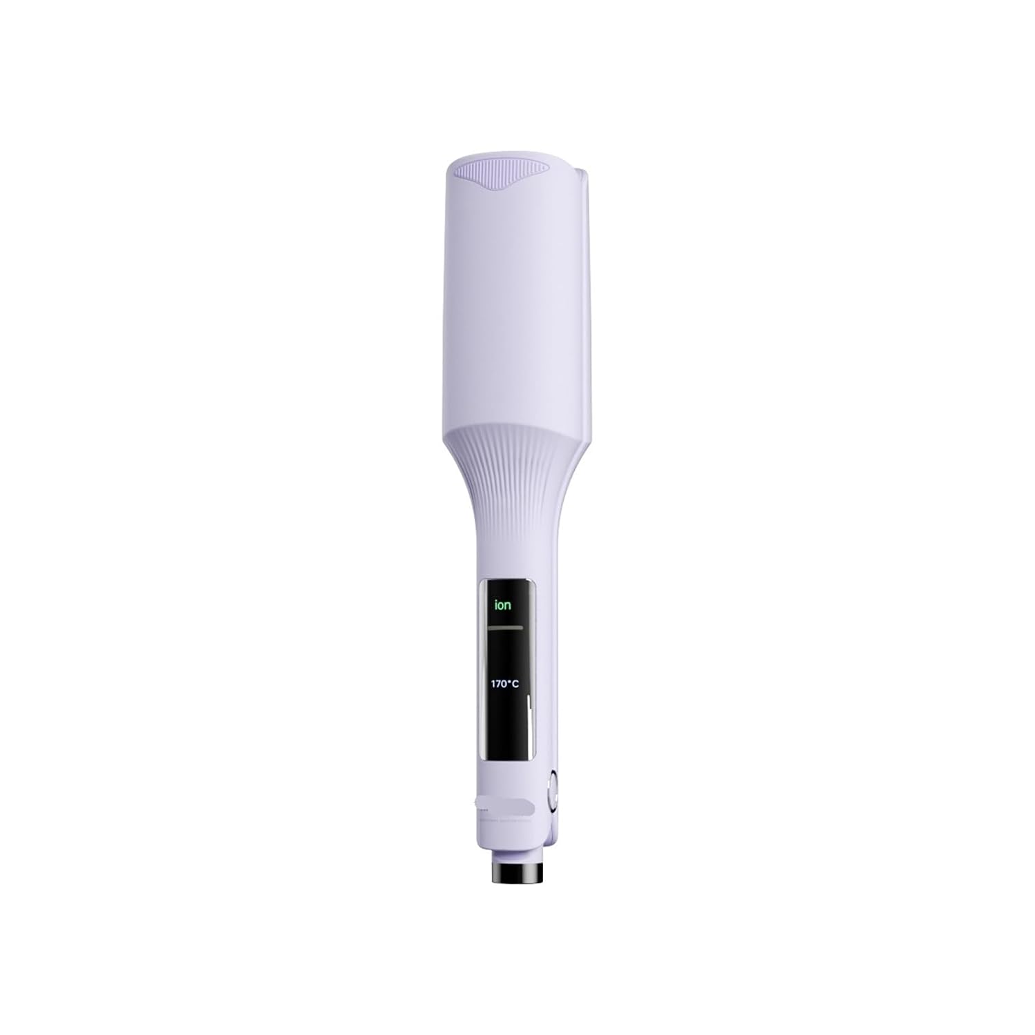 32mm Hair Wave Curling Iron Professional French Egg Roll Hair Curler Corrugated Wavy Styler Fast Heating Volumizing Styling Tool(Purple with Anion,EU)
