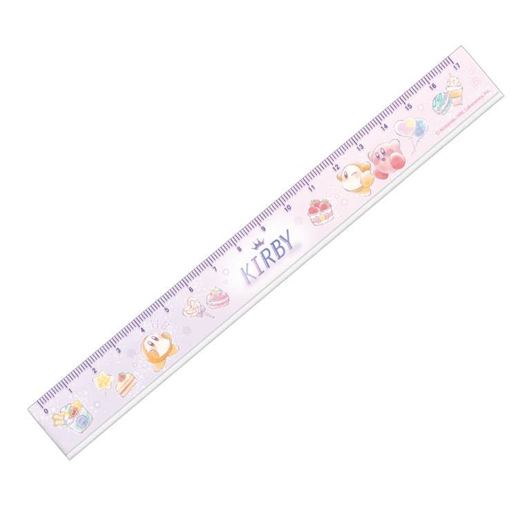 カミオジャパン 星のカービィ スリム17cm定規 STARRY DREAM じょうぎ スケール スリムスケール 新学期 048040