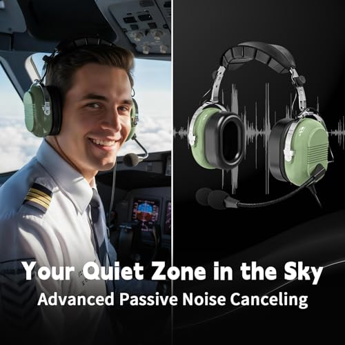 Casque pilote aviation générale pour les navigations du week-end