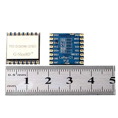 Compatible With Rfm95W，Lora 1276 Chip Module With Arduino 100Mw Long Range Wireless Transceiver Module, Lora1276-C1 X 2 Pcs #TOP1