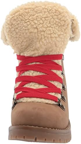 Lugz Women's Adore Fur Classic Chukka Fashion Boot, Roasted Cashew/Natural/Gum, 9 | Image 1