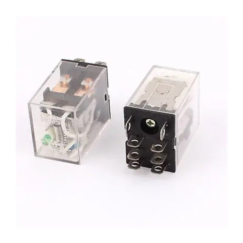 EHZIAOUJ JQX-13FL DC 24V コイル DPDT 8ピン パワー電磁リレー 10個