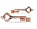 64GB USB 2.0 Flash Drive,Smozer Metal Love Heart Key Shaped USB Drive Thumb Drive USB Computer Memory Drive Nice Gifts for Wedding/Anniversary/Photography (64GB, 1 Pack with Gift Box)