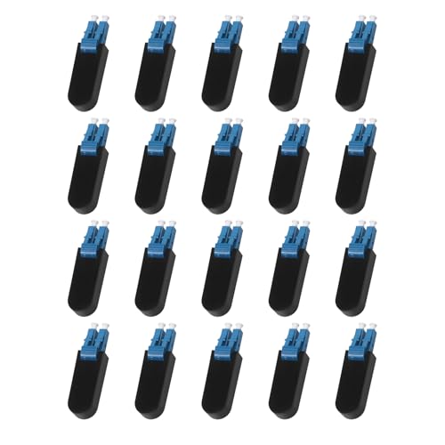 fyboptwu - 20pc LC/UPC Singlemode Fiber Loopback Adapter, OS2 9/125