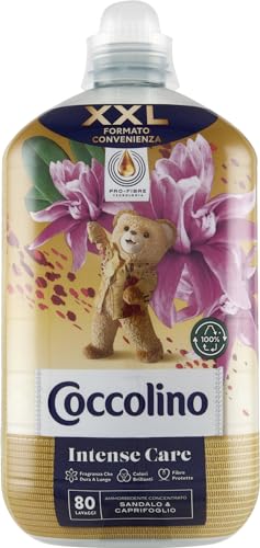 Coccolino Ammorbidente Concentrato, Sandalo E Caprifoglio, 2000G
