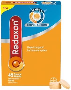 Redoxon® Triple Action Vitamin C, Vitamin D And Zinc – Effervesce...