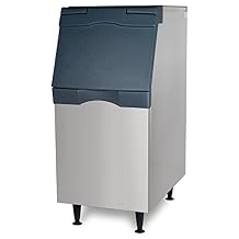 Scotsman B322S Ice Bin, 370-Pound Capacity, Stainless Steel, NSF