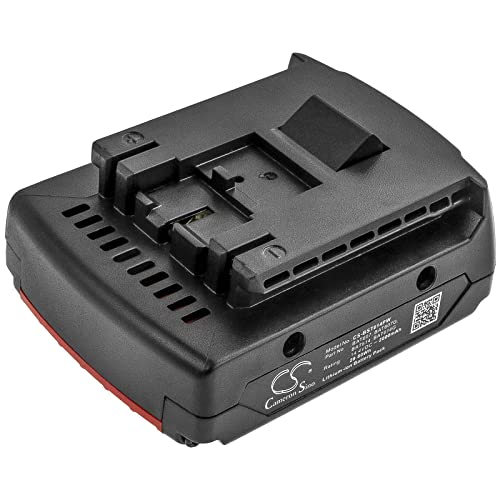 TECHTEK Batteria 2000mAh compatibile con [Bosch] DDB180-02, GDR 1080-LI, GDR 14.4 V-LI, 14.4 V-LI MF, V-LIN, 14.4V-LIMF, 1440-LI, GDS GDS V-LIN, GHO GSB VE-2-LI, GSB VE-2-LIN, 14.4-2-LI, GSR 1080-LI