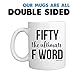 50th Birthday Mug for Women - Fifty The Ultimate F Word Coffee Mug - 11oz Cup Born In 1970 1971 50 Year Old Bday Mug for Wife, Best Friend, Mom, Mother, Coworker, Her