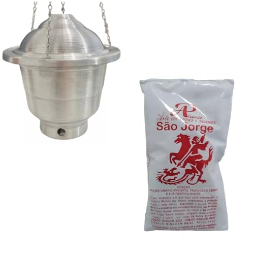 Kit Defumação Turíbulo + Defumação São Jorge - Oferta