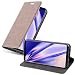 Produktbild Cadorabo Hülle für Samsung Galaxy S9 in Kaffee BRAUN - Handyhülle mit Magnetverschluss, Standfunktion und Kartenfach - Case Cover Schutzhülle Etui Tasche Book Klapp Style