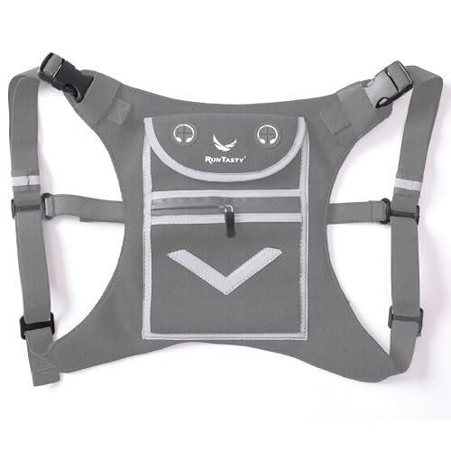 Gray Running Mini Backpack Vest