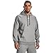 Produktbild Under Armour Tech 2.0 1/2 Zip, sportliches Longsleeve, schnell trocknendes Langarmshirt für Männer Herren Rival Fleece Hoodie Pitch Gray Light Heather/Onyx White XL