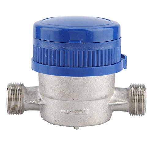 15mm 1/2 cala 1,5 m3/h 0-40 ℃ wodomierz ogrodowy, wodomierz skalibrowany, wodomierz kranowy do ogrodu i gospodarstwa domowego