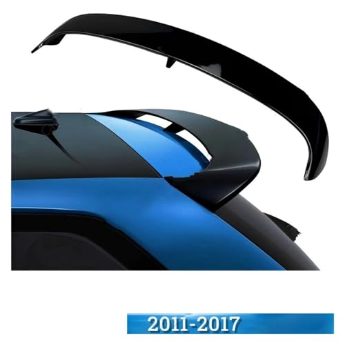 Spoiler wing pour VW Polo 6R 6C WRC style 2011-2017 aileron coffre arrière noir