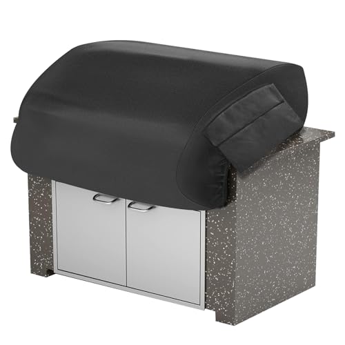 Built-in Grill Cover for Blaze 40 Inch 5-Burner Gas Grill, Heavy Duty Wateproof Island BBQ GrillTop Cover, Outdoor Kitchen Grill Head Cover by Blackhoso - Used condition - US$30.39
