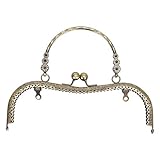 Der Metallgriff für die Tasche besteht aus metallischem Eisenmaterial, ist langlebig und leicht.