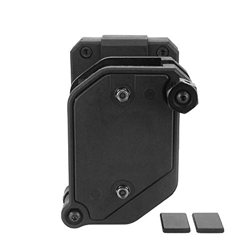 Krydex Ipsc Uspsa Idpa Competition Shooting Multi-Angle Adjustment Speed Shooter's Pistol Magazine Pouch Mag Holster Holder (Bk 4 Pcs) #TOP4