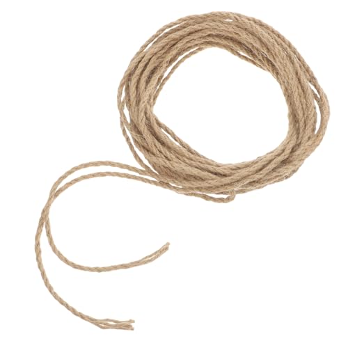 Angoily 猫の爪とぎ サイザル麻ロープ キャットツリーロープ交換キット 猫引っ掻き縄 麻ひも 猫のスクラッチ交換 トール 猫の木のロープの交換 サボテンの支柱を引っ掻く猫 麻縄