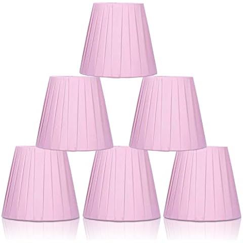 HERCHR Pantallas para Lámparas Rosa Cover