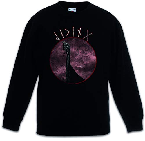 Sweat-shirt enfant Urban Backwoods avec motif de drakkar viking noir