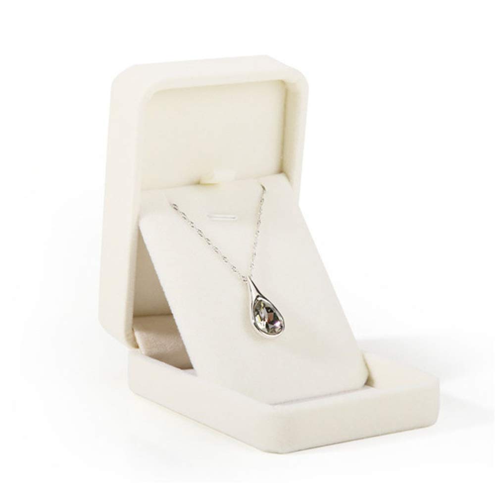 Elegante portagioielli, anello, orecchino, braccialetto, catena lunga, regalo, portagioielli, scatole regalo per matrimonio, fidanzamento, compleanno e anniversario per anelli, orecchini, collane, br