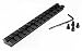 Mossberg 500/590 / 835 Picatinny Weaver Base Rail Tactical Top Mount for Scope Hunting Optics Adapter Tactical Aluminum Black Rings Single Rail