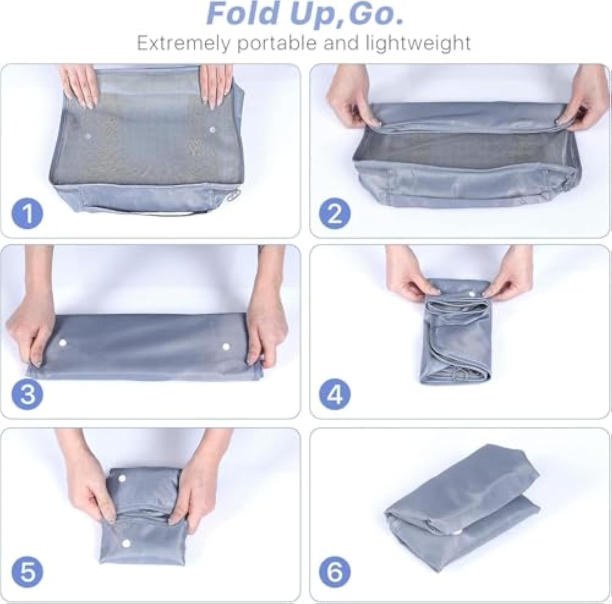 7 Pcs Travel Storage Bag Packing Cubes Set