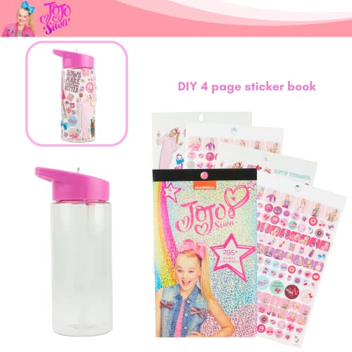 Ralme Nickelodeon Jojo Siwa Lunch Box With Diy Water Bottle Stickers- Kids Soft Insulated Lunch Bag For Kids #TOP1
