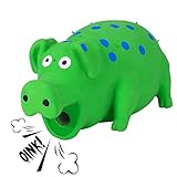 Stundenlanger Spass: Unser Hundespielzeug hat eine Größe von 18 cm Länge und 8.2 cm Breite. Es ist für mittelgroße/große Hunde geeignet und hat Oberflächenrillen, damit Ihr Hund die Quietschtier besser greifen oder beißen kann. Sie können Spielzeug verwenden, um mit Ihrem Hund zu interagieren und Ihre Beziehung zu stärken.