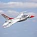 E-flite RC Airplane F-16 Thunderbirds 70mm EDF BNF Basic (Transmitter, Battery and Charger not Included) with AS3X and Safe Select, 815mm, EFL7850