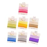 Lurrose Baby Hair Ties 35Pcs Stretch Hair Ring Thicken Hair Ties Bands Ponytail Holders Summer Hair