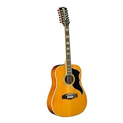 EKO Guitars 06217129 Ranger VR XIII Guitare électro-acoustique 12 cordes - Les Beatles, Paul McCartney, John Lennon, RIngo Starr, George Harrison