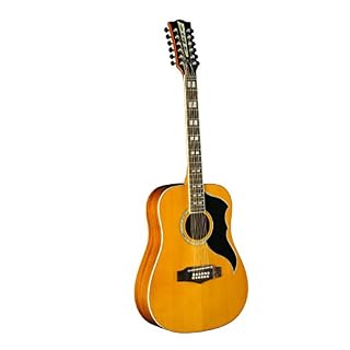 EKO Guitars 06217129 Ranger VR XIII Guitare électro-acoustique 12 cordes - Les Beatles, Paul McCartney, John Lennon, RIngo Starr, George Harrison